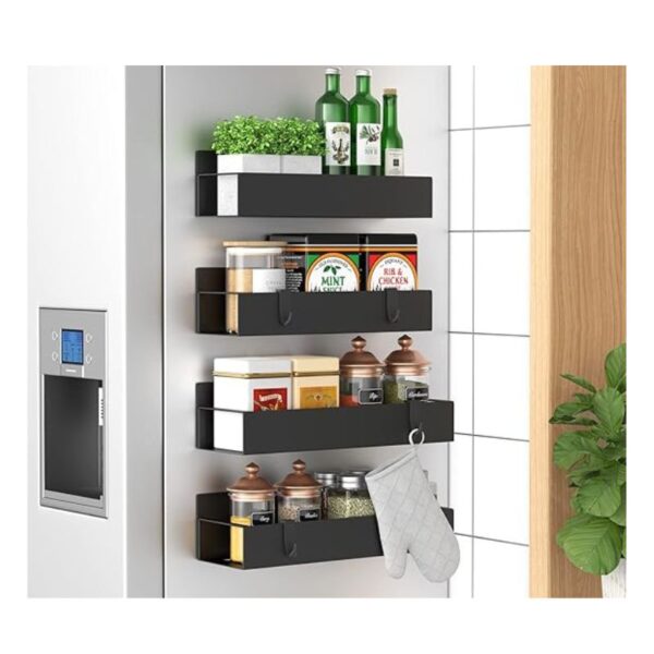 4 Pack Magnetic Spice Storage Rack - Image 2