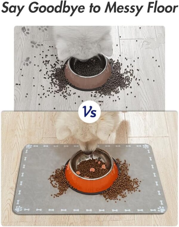 Absorbent Dog Bowl Mat - Image 3